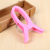 16cm大号晾衣夹棉被夹加厚防风塑料晾晒夹子|粉色 4个装