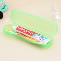 便携牙膏牙刷盒牙刷筒收纳桶旅行透气洗漱杯刷牙杯牙具保护套头套|便携牙膏牙刷收纳盒1个