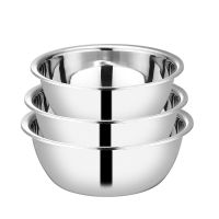 不锈钢盆盆子家用洗菜盆加厚加深厨房打蛋盆和面盆套装