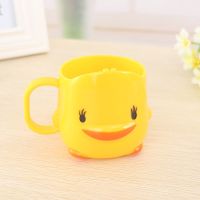 加厚水杯儿童漱口杯小鸭子可爱刷牙杯子小黄鸭洗漱杯儿童刷牙|黄鸭杯1个