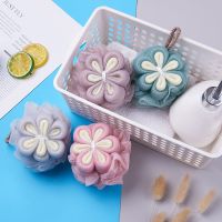 洗澡沐浴球女浴花长条不散搓背神器男搓澡巾泡澡用浴露发泡球