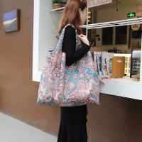 便携大容量市环保购物袋折叠收纳袋可水洗妈妈买菜包手提袋帆布