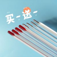 红水水银玻璃棒温度计室内外大棚养殖工农业温度计水温计|30厘米国标红水0-度