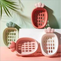 可意萝卜香皂盒带盖肥皂盒可沥水卫生间旅行收纳皂盒大号|3个装(颜色随机发)