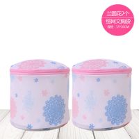 内衣内裤洗衣袋清洗袋网兜文胸洗衣袋洗衣机专用胸罩护洗袋防变形|兰圆花2个 细网文胸洗衣袋