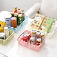 幼儿园玩具桌面塑料收纳筐幼儿园收纳小篮子厨房杂物收纳盒收纳框