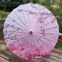 中国风油纸伞吊顶装饰伞古典舞蹈伞拍照道具伞经典工艺伞旗袍走秀|十里桃花 直径84cm