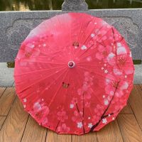 舞蹈伞手工伞工艺伞跳舞伞道具古装拍照绸布伞油纸伞吊顶伞|飞舞 伞面直径82cm+中国结+伞袋