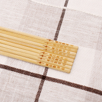 精品天然楠竹筷子家用5双-40双中式快子家庭饭店装实木火锅店竹子|幸福安康20双27厘米火锅筷无漆无蜡