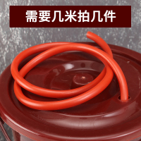 功夫茶具配件茶盘排水管带吸水球茶具排水管茶几下水管茶台出水管|1米加厚棕红管(需几米拍几件一整条)