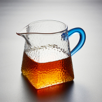 玻璃公道杯 公杯茶漏套装加厚耐热大号茶海分茶器功夫 茶具配件|蓝方杯同款