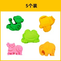 宝宝辅食小蛋糕硅胶模具果冻布丁圆形模子马芬马芬杯子耐高温烘焙|牛蜜蜂猴子青蛙大象5件装