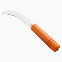 菠萝刀削菠萝神器去眼器甘蔗刀削皮刀不锈钢挖眼夹工具套装刨刀|小弯刀