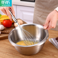 304不锈钢打蛋器 手动打发奶油器打鸡蛋搅拌器蛋清黄油小烘焙家用|不锈钢304打蛋棒