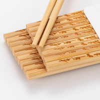 家庭用公筷子30双装分餐快子档天然竹筷防霉温家用筷子非实木|30双常用吉祥如意雕刻(6.5mm粗)