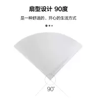 免滤纸咖啡过滤杯不锈钢咖啡滤网滴漏式过滤器手冲杯便携咖啡器具|V60滤纸100片白色