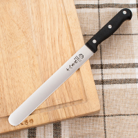 水果刀不锈钢瓜果刀套装削皮家用料理切西瓜商用专业长款|铆钉镶嵌款西瓜刀(赠大刀套)