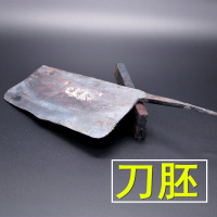 大足手工菜刀家用切片刀铁菜刀碳钢秉承传统锻打玄铁夹钢工艺