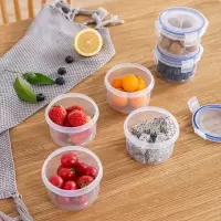 小号280塑料婴儿食品辅食盒小食盒儿童水果盒样品留样盒