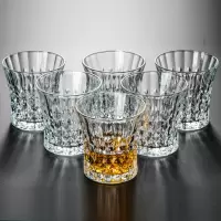 洋酒杯子威士忌杯欧式水晶玻璃水杯啤酒杯烈酒杯白酒杯红酒杯套装