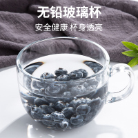 玻璃杯家用个性创意水杯潮流喝水杯子情侣马克杯带盖勺燕麦杯