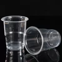 加厚性杯子航旅航空杯透明塑料杯1000只茶水杯奶茶杯