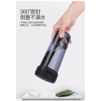 水杯500ml茶韵杯子男女便携防漏随手杯夏季塑料杯