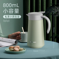 暖水壶保温壶家用小 小型迷你北欧1升304不锈钢内胆 便携水瓶