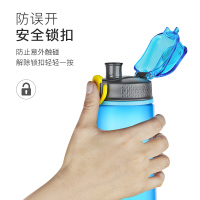 大容量运动水杯男女便携防摔学生户外健身水壶太空杯塑料杯