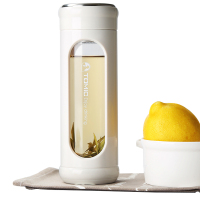 女士网红玻璃杯ins双层水杯便携防摔杯子男随手泡茶杯