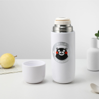 熊本熊保温杯男女士学生316不锈钢可爱简约ins大容量便携定制水杯