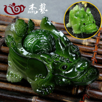 变色茶宠摆件精品创意貔貅喷水金蟾茶宠物功夫茶具茶道玩配件可养|变色茶宠貔貅[绿]