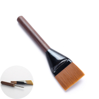 功夫茶茶盘刷子不掉毛茶刷扫茶笔养壶笔茶台茶道茶具配件扫水刷|黑檀双用加宽刷