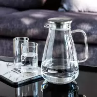 玻璃冷水壶家用扎壶茶壶套装大容量烧凉白开水杯耐热温凉水壶