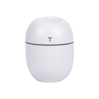 家用迷你usb小型加湿器静音卧室空气净化喷雾器床头办公室桌面车载香薰学生|天然白【多档调节★自动断电★大雾量★静音加湿】