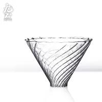 手冲玻璃分享壶实木架咖啡滤杯手冲壶加厚过滤咖啡壶滤杯匀杯|滤杯(送滤纸一包)