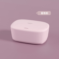 烘干盒干衣机家用小型衣物内衣内裤紫外线杀菌消毒烘干机|淡粉色