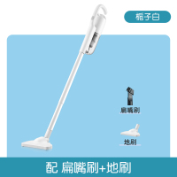 吸尘器家用小型大吸力静音强力地毯除螨猫毛狗毛手持吸尘器|白色
