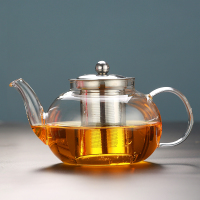 加厚玻璃茶具花茶壶套装整套耐热不锈钢过滤红茶功夫煮泡茶器家用|1000ml普通款钢胆壶