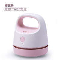 桌面吸尘器无线微型电脑键盘清洁器便携电动学生橡皮擦铅笔屑u|[樱花粉+吸嘴+毛刷]1200毫安●两档吸力●一秒吸净●充电