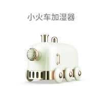 创意小火车加湿器小型迷你便携脸部补水仪学生办公室桌面香薰加湿器空调卧室静音可爱网喷雾女礼物|莫兰迪绿❤网红打卡-神器