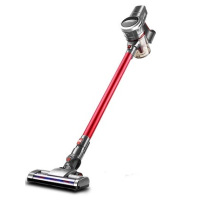 无线吸尘器家用手持式强力小型静音大吸力无绳吸尘机除螨机|酒红色标配