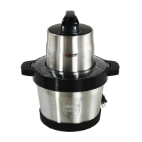 绞肉机家用电动小型多功能全自动饺馅搅拌辣椒机饺子馅碎菜机|6L1000W全不锈钢标准版