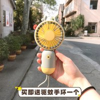 手持小风扇usb充电迷你便携式学生宿舍静音大风力随身小型电扇