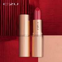 轻柔雾面哑光口红不色防水唇膏苹果色烂番茄网红同款牛血色