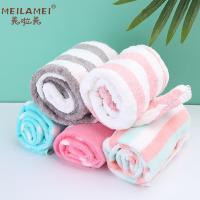 506干发巾 美啦美 珊瑚绒干发帽单个装 多色可选加厚强吸水护发帽可混批502