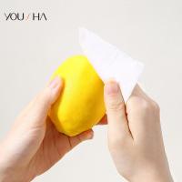 悠莎 温和亲肤湿巾80片 水蜜桃香味湿巾 便携抽取式盒装湿巾