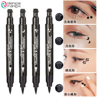 []大眼浓黑双头眼妆笔 印章眼线液笔 防水防汗不晕染
