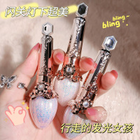 []璀璨闪耀液体眼影闪粉亮片卧蚕珠光偏光提亮单色高光眼影液女