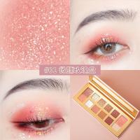 [新品]旅游明信片眼影盘十二色微醺玫瑰妆浪漫摩卡
